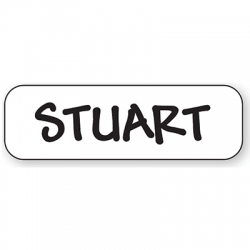 Stuart Badge & Look What I Can Do Button